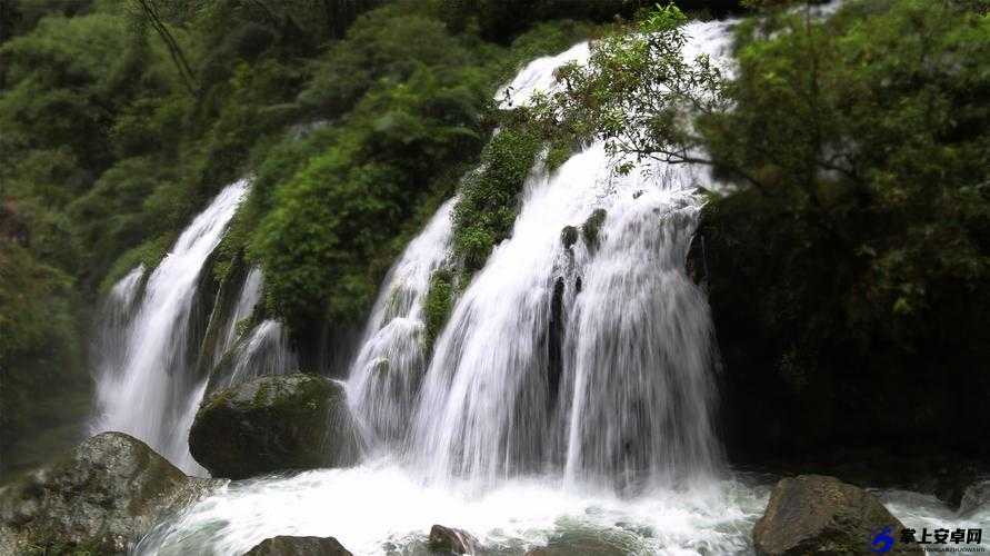 黄龙直捣溪水潺潺，美景如画令人沉醉