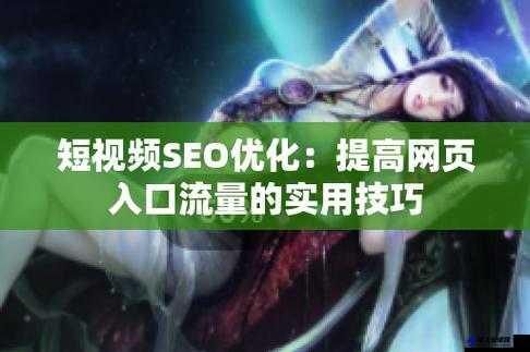 SEO 短视频网页入口网站推广：提升流量与曝光